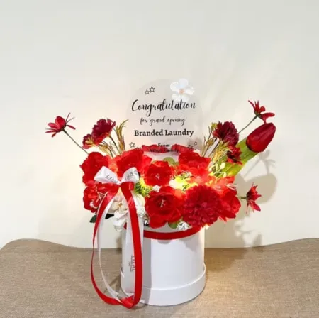 Bloom Box Akrilik Ucapan Grand Opening Muara Enim